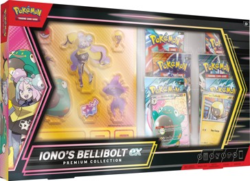 Pokemon TCG: Iono's Bellibolt ex Premium Collection - Assorted