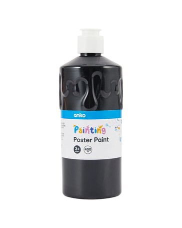 Poster Paint, Black - Anko