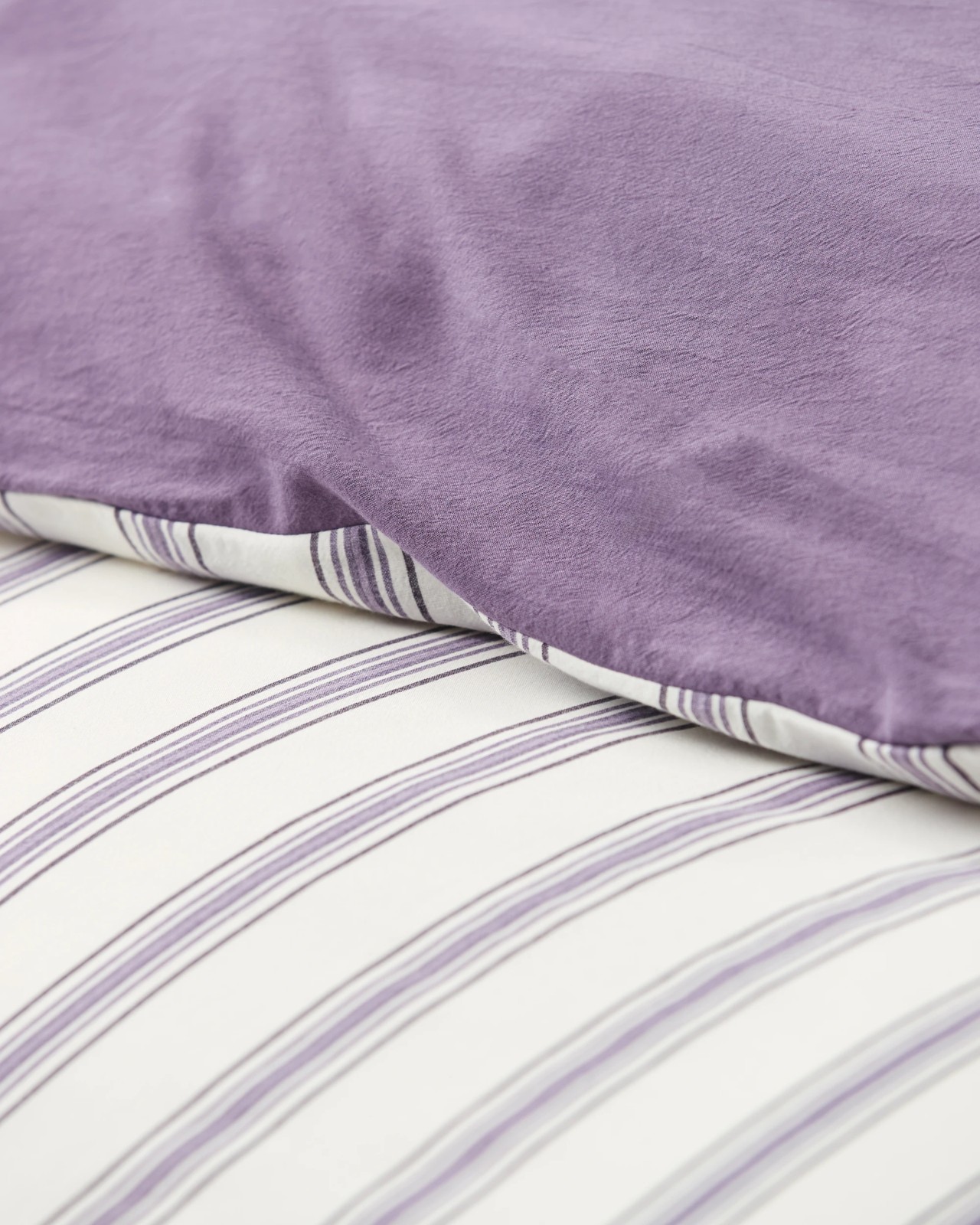 Arlo Cotton Stonewash Quilt Cover Set - Grape 6 of 6