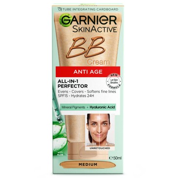 Garnier SkinActive Perfecting Care All-In-One BB Cream Anti Age - Medium