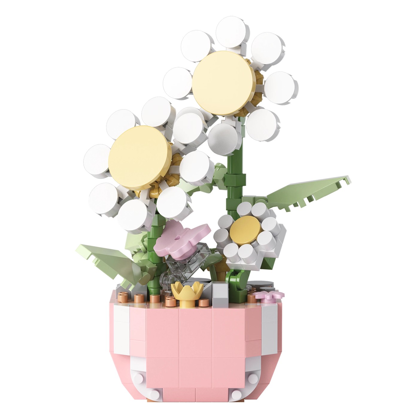 Mini Blocks Flower Series: Mini Flower Pot Playset, Assorted - Anko 3 of 5
