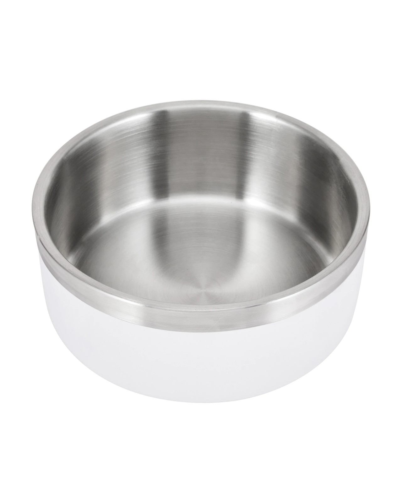 Anko Double Wall Dog Bowl, White - Small 2 of 5