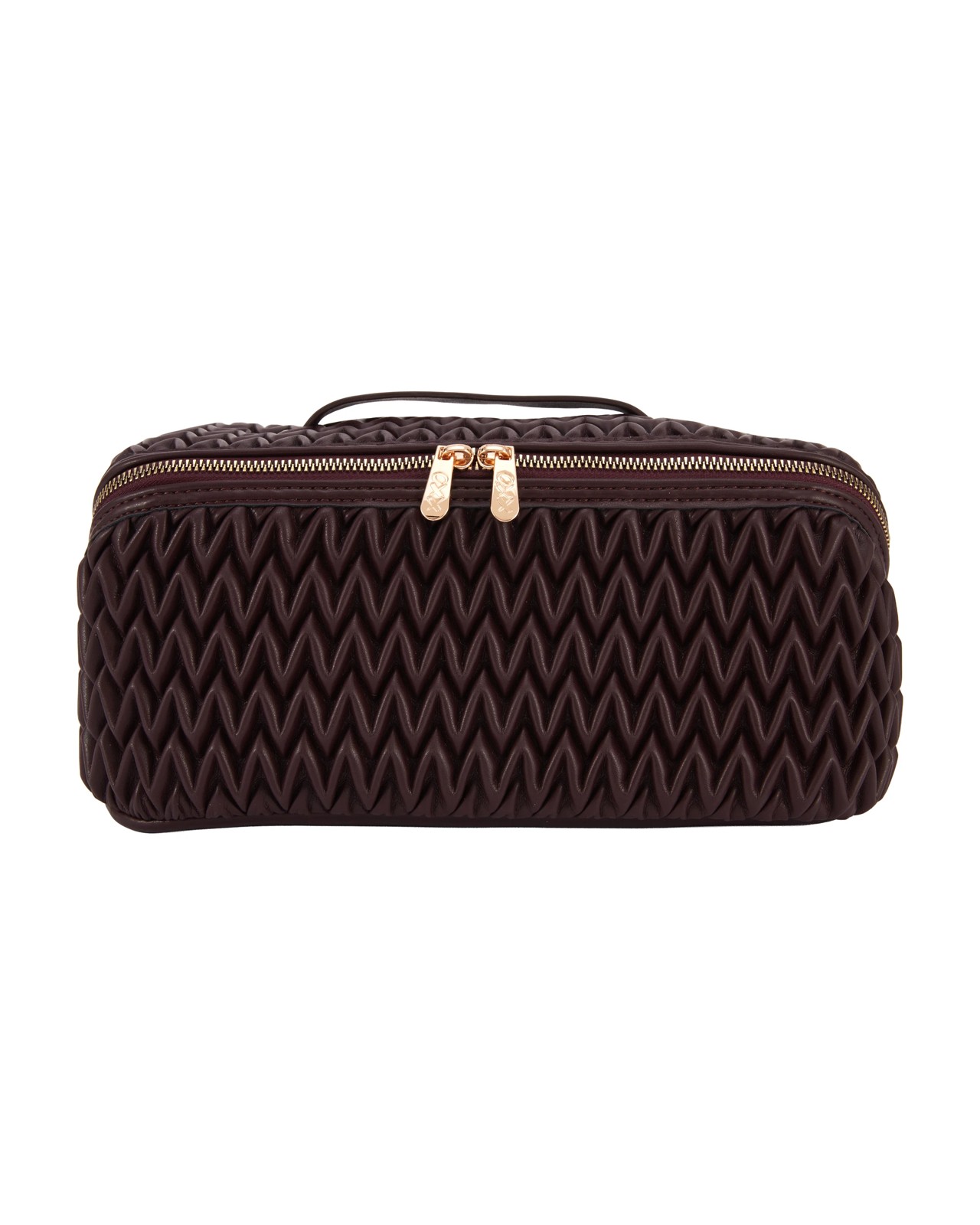 OXX Cosmetics Makeup Bag - Brown 2 of 6