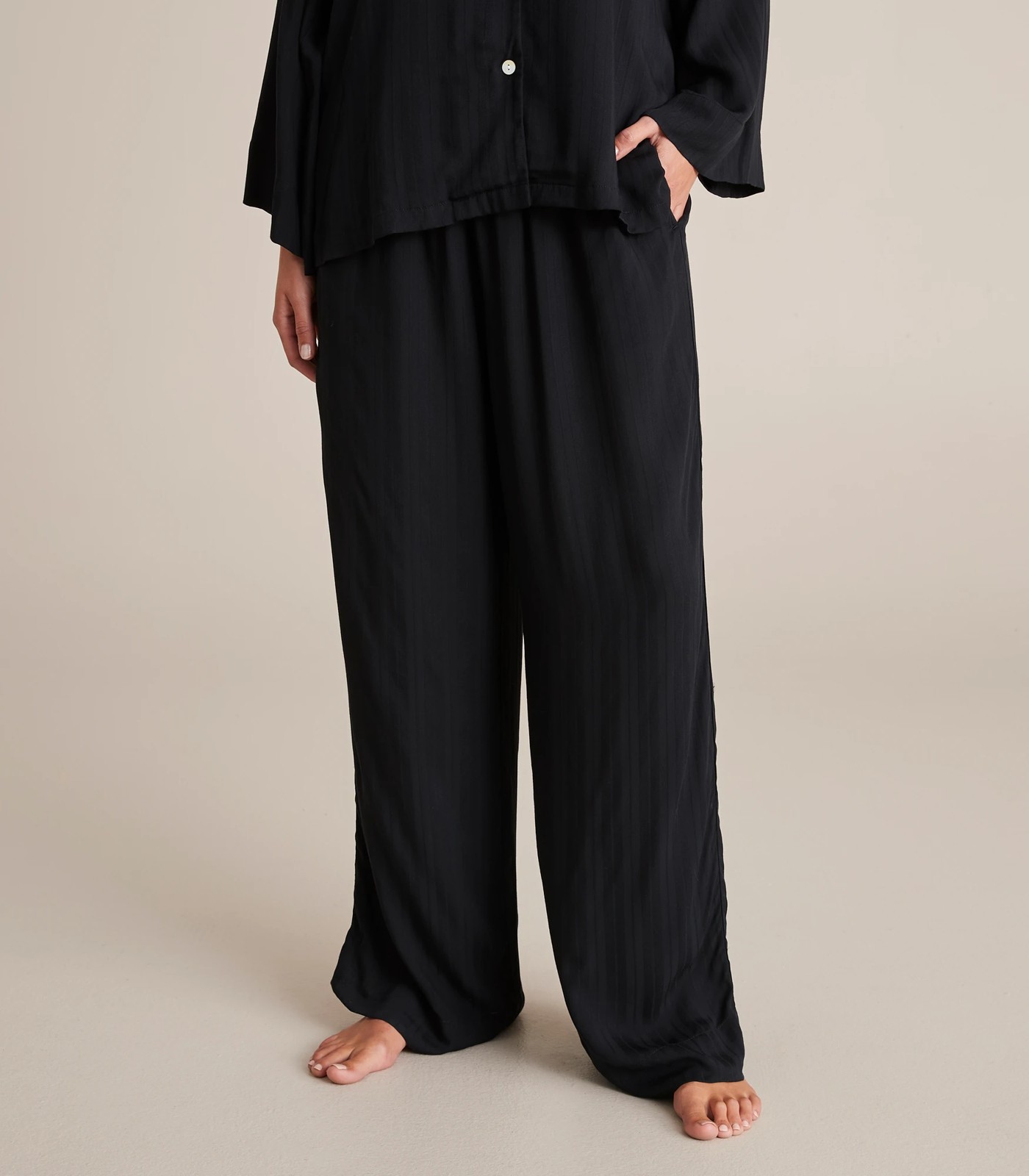 Jacquard Viscose Pyjama Sleep Set 2 of 6