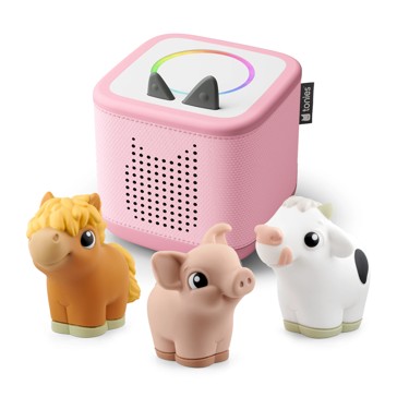 Toniebox 2 Cloud Pink Bundle My First Farm Set