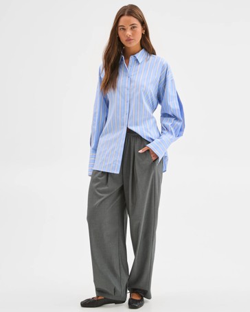 Lily Loves Australian Cotton Tie Detail Shirt