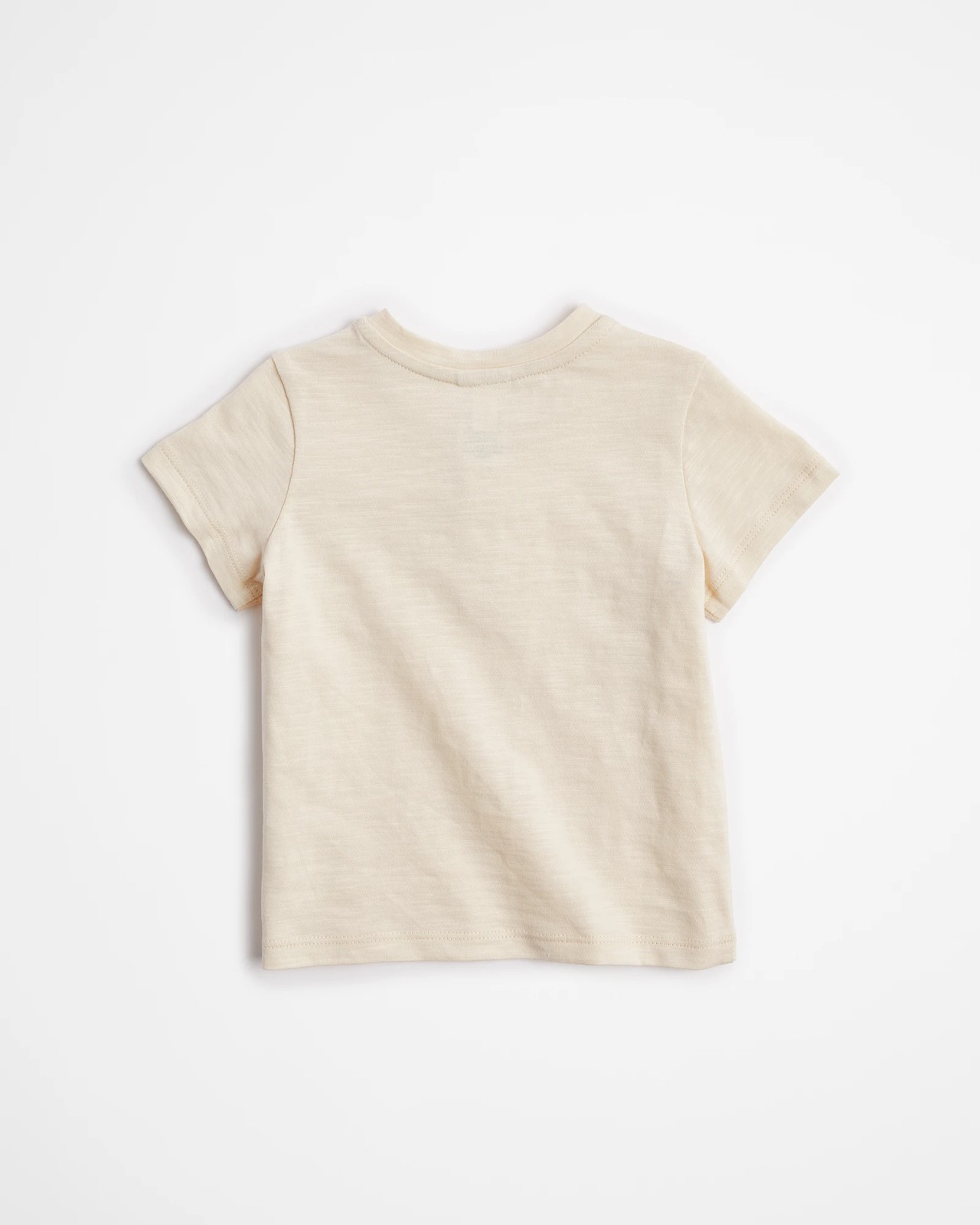 Babyhug Cotton Knit Half Sleeves Henley T-Shirt with Beach Theme Print - Light Blue main image 0