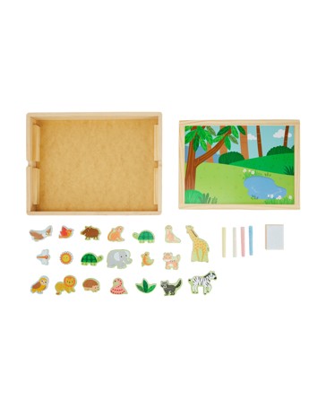 Anko 2-in-1 Magnet & Blackboard Set