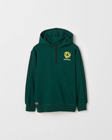 Socceroos World Cup Australian Cotton Blend Popover Hoodie