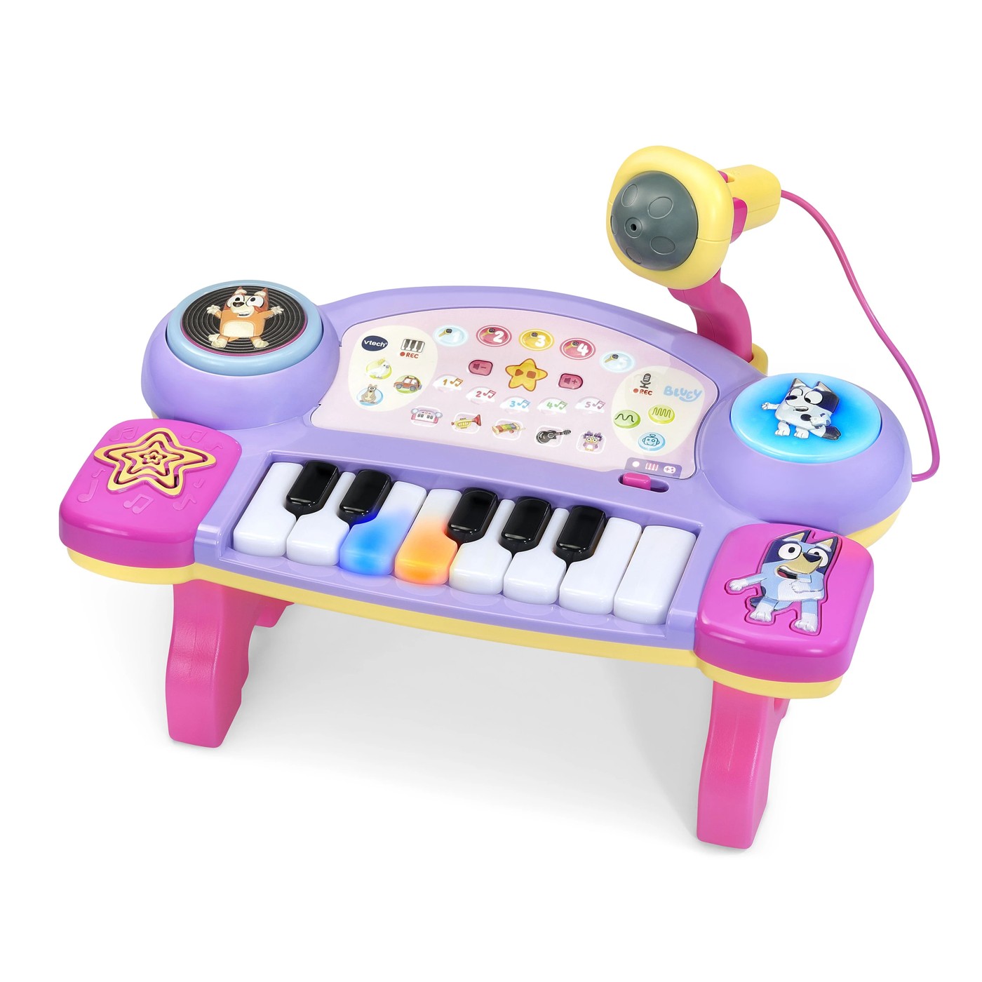 VTech Bluey Sing-Along Keyboard 2 of 4