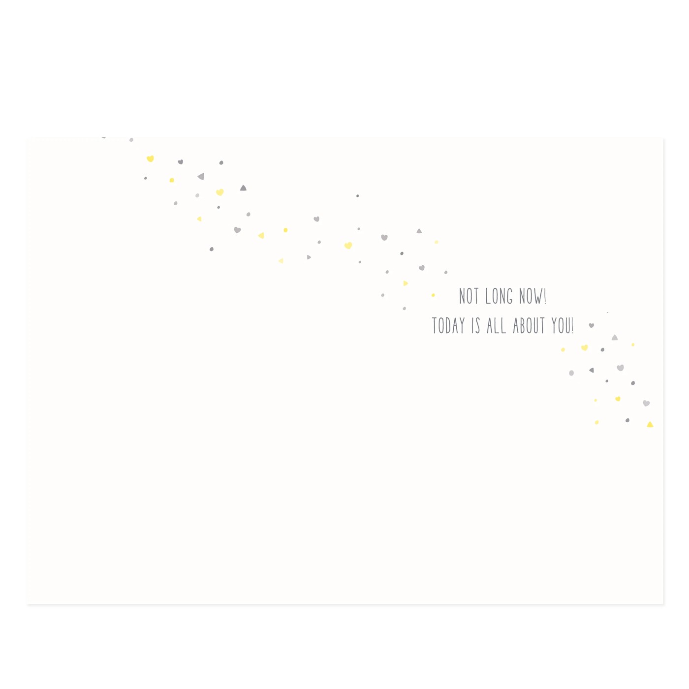 Hallmark Baby Shower Card - Yellow Balloon 2 of 3