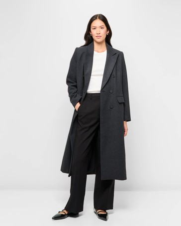 Double Breasted Tailored Coat - Preview