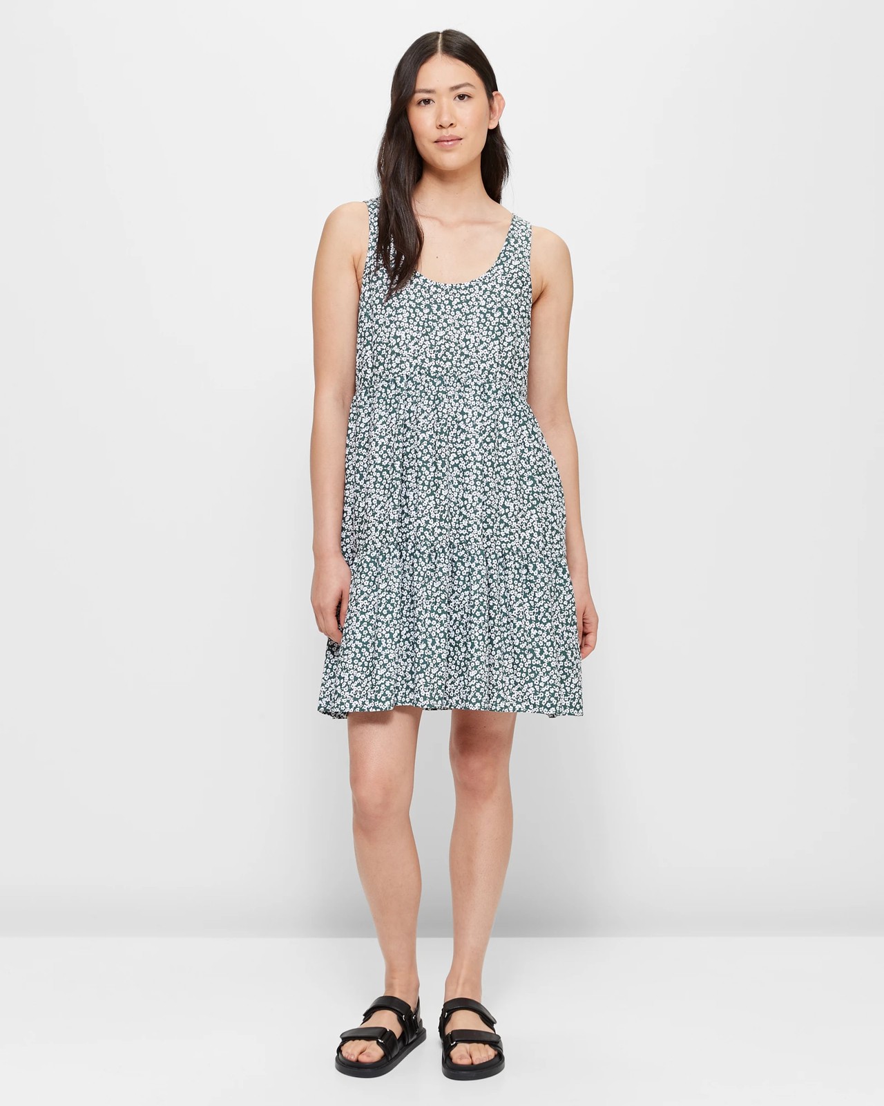 Sleeveless Mini Tiered Dress | Target Australia