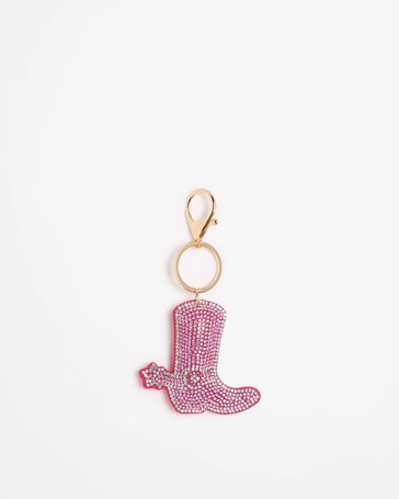 Kids Sparkle Cowboy Boot Bag Charm