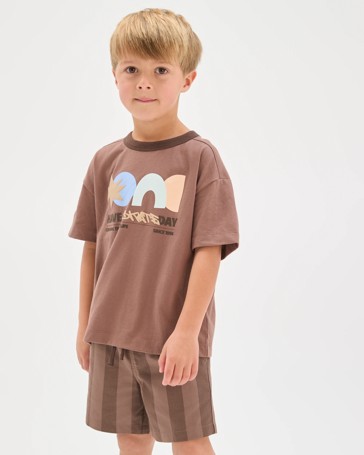 Australian Cotton T-Shirt and Shorts 2 Piece Set