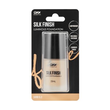 Silk Finish Luminous Foundation  Sand 5.2 - OXX Cosmetics