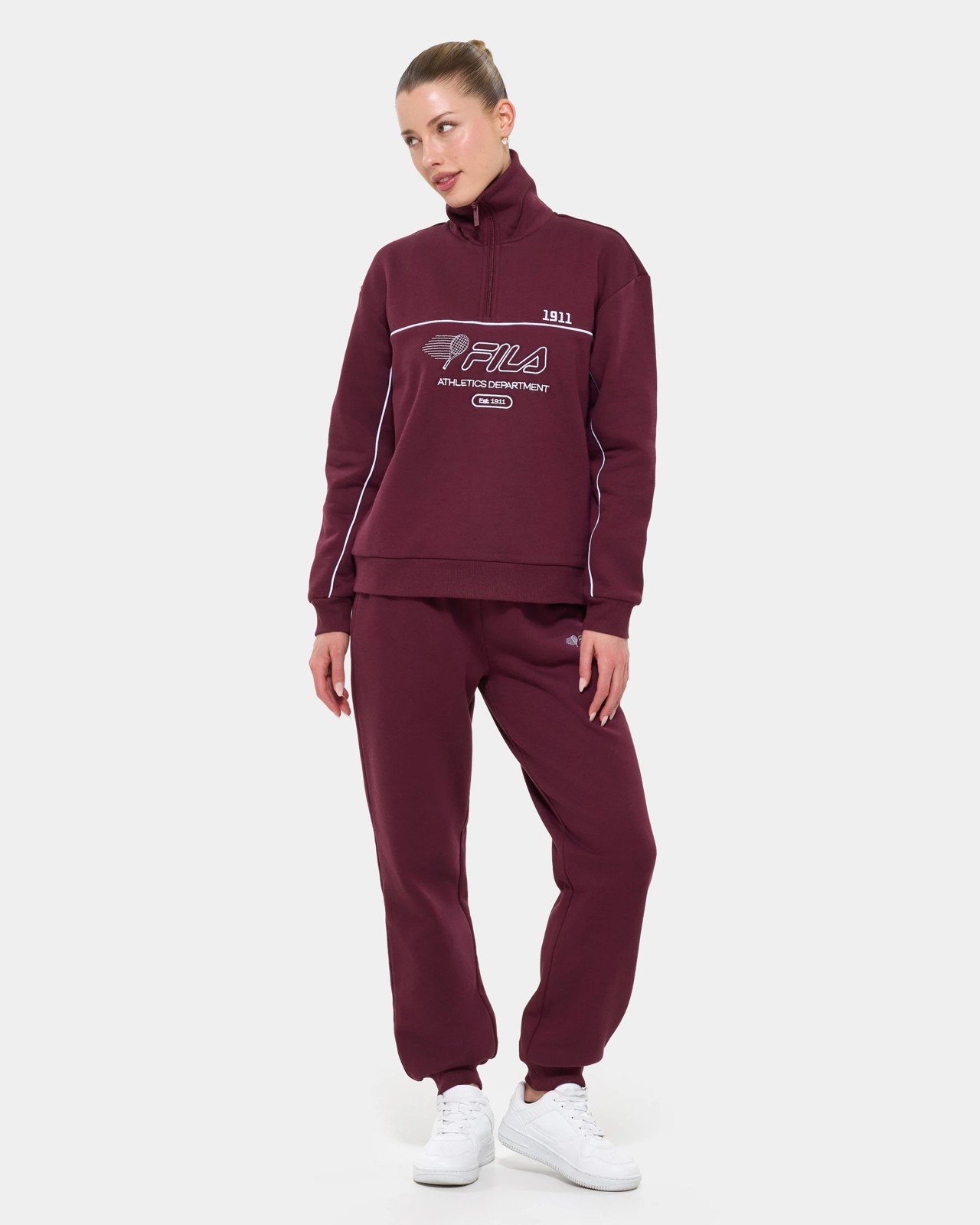 Fila Laila Quarter Zip Fleece Core Jumper 6 of 6