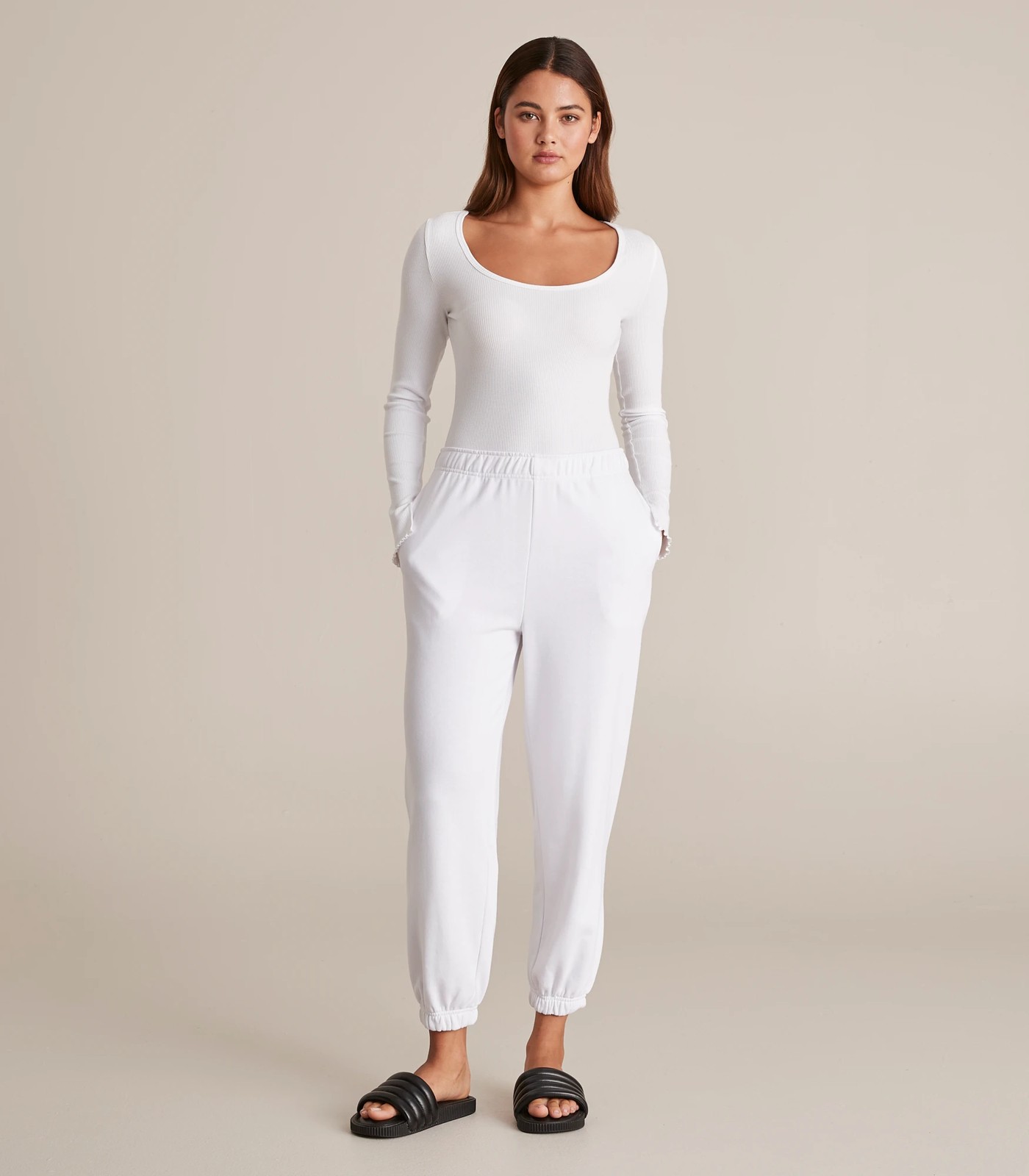 White Sweat Pants : Target