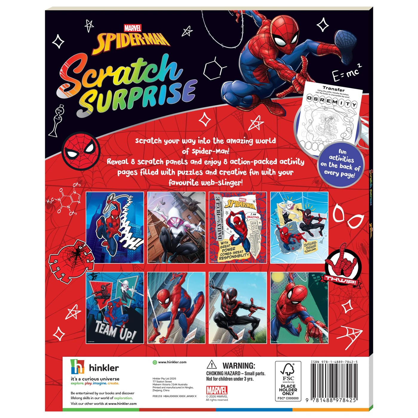 Scratch Surprise: Disney Spider-Man - Book 2 of 5