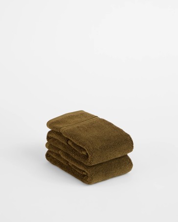 Eden Luxury Egyptian Cotton Pile Hand Towel 2 Pack