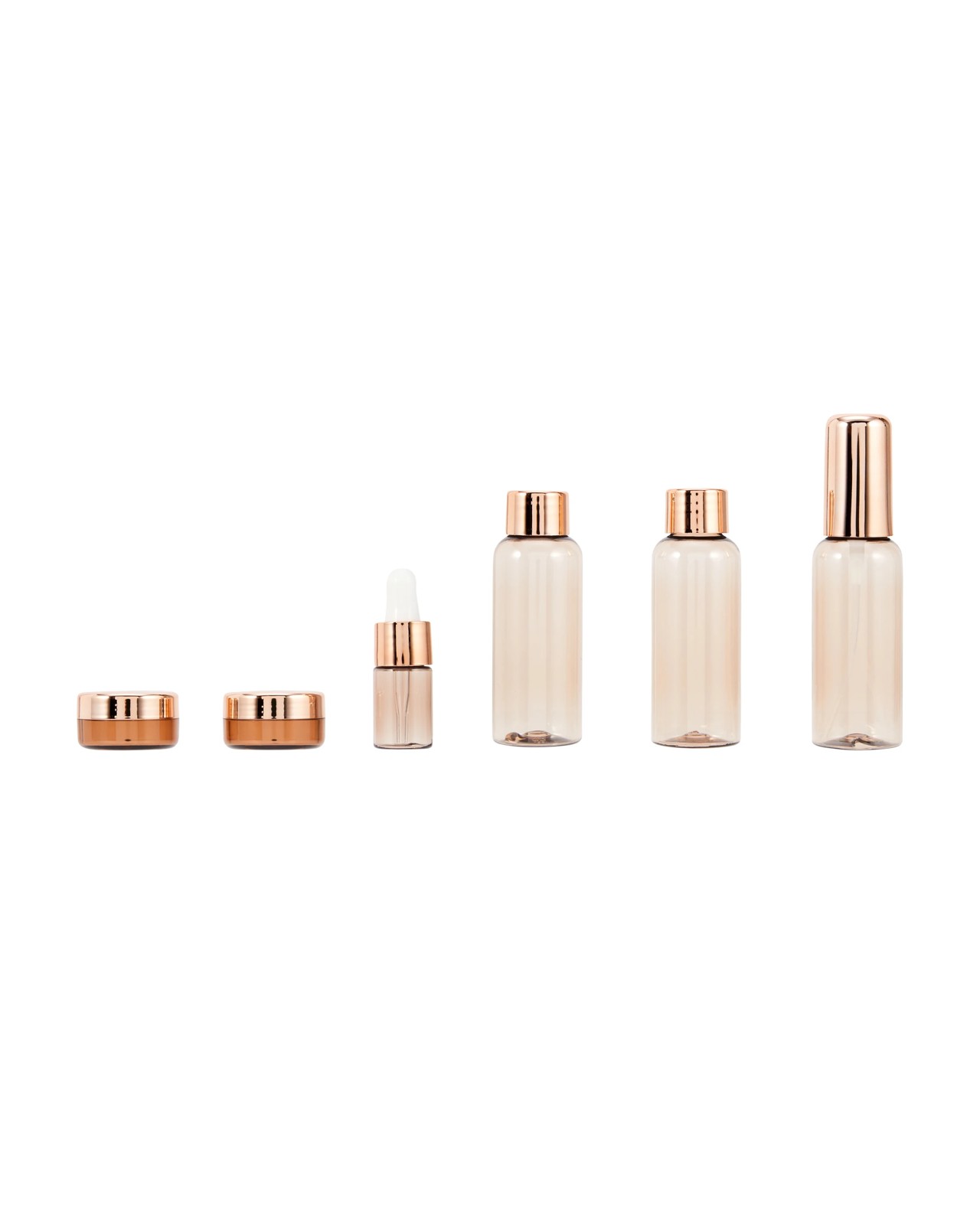 OXX Travel 6 Pack Travel Containers - Nude - OXX Travel 2 of 5
