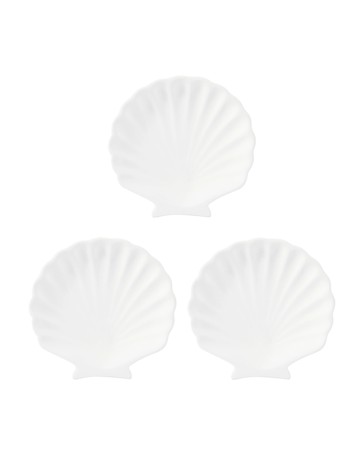 Anko 3 Pack Ceramic Blank Trinket Trays