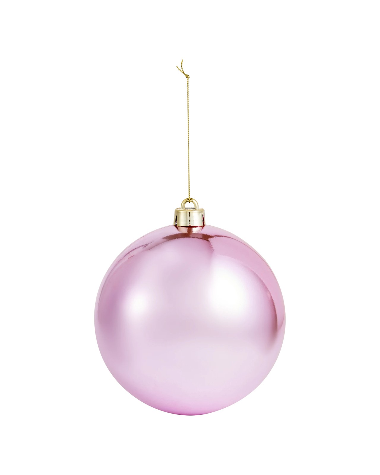 Anko 4 Pack 15cm Pink Baubles 3 of 6
