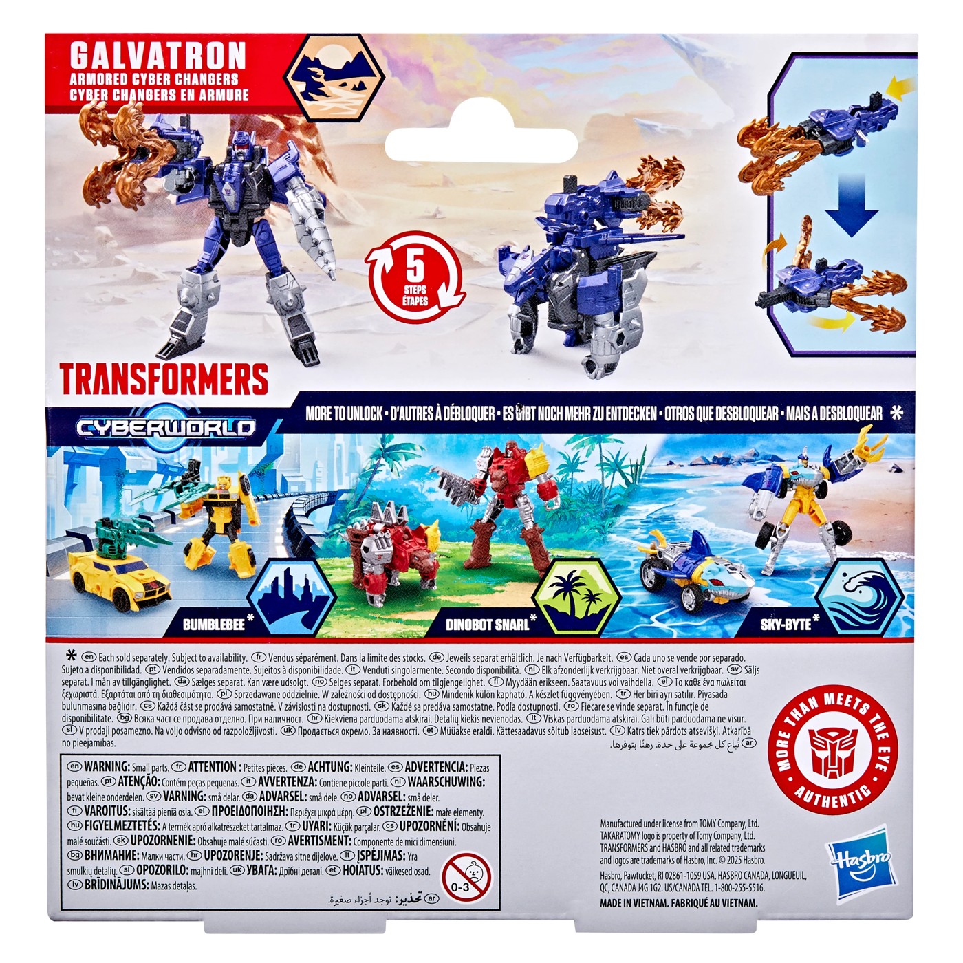 Transformers Cyberworld Armored Cyber Changer Figure 2 of 6
