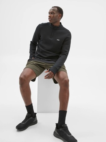 Australian Cotton Blend Active 1/2 Zip Pullover
