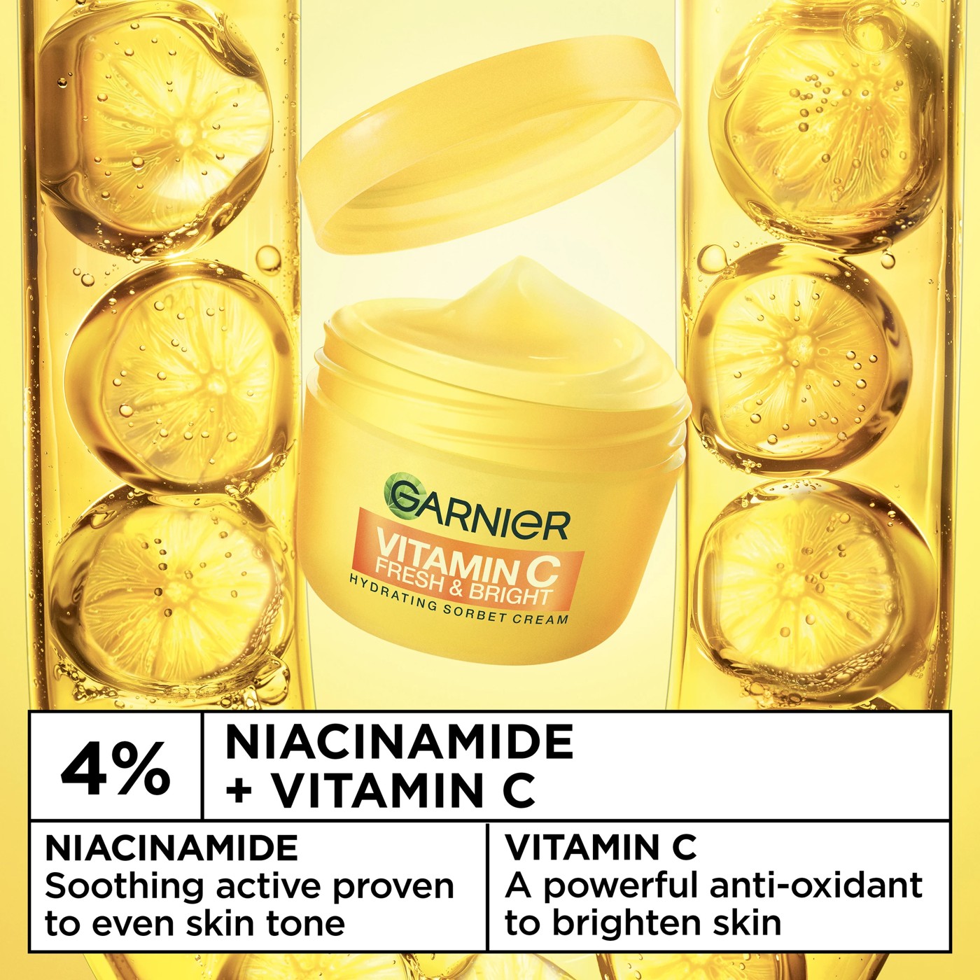 Garnier Vitamin C Sorbet Moisturiser Cream 2 of 5