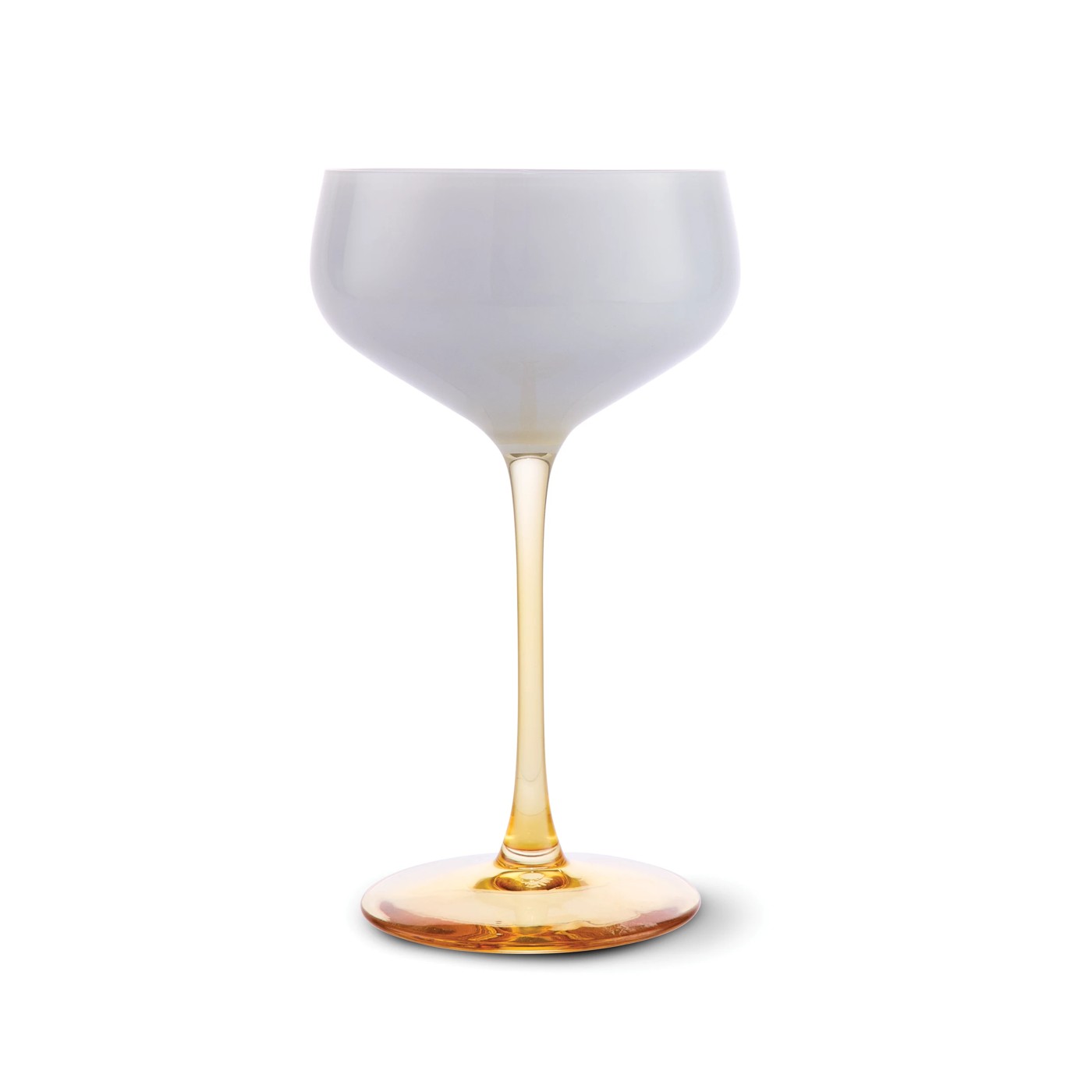 Anko 4 Coloured Cocktail Coupe Glasses 4 of 6