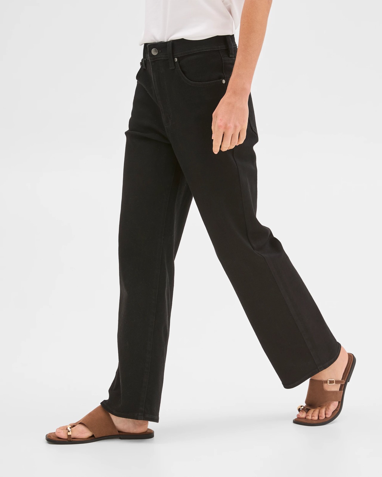 Tara Slim Straight Leg Denim Jeans 2 of 6