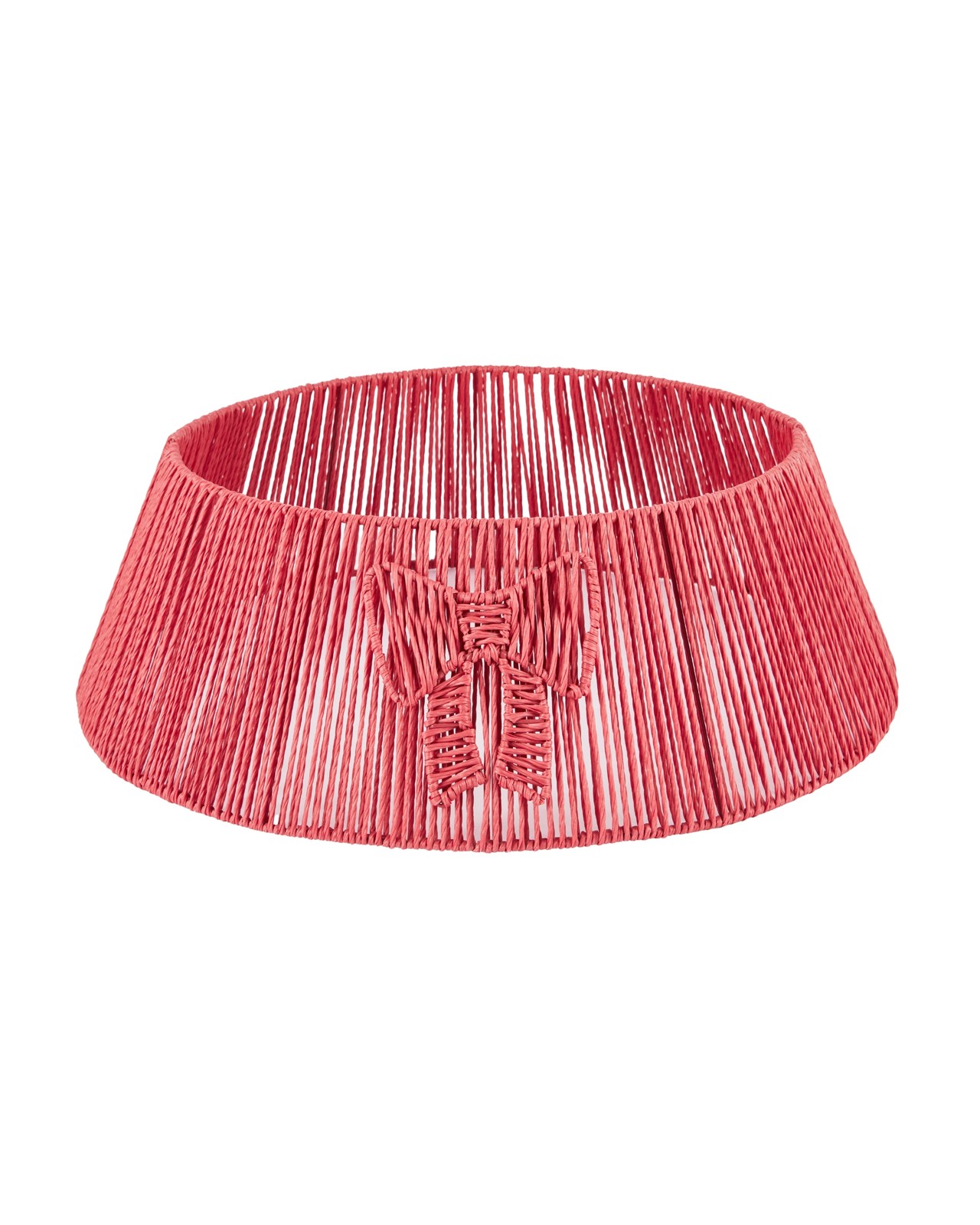 Anko Faux Rattan Bow Tree Collar 2 of 5