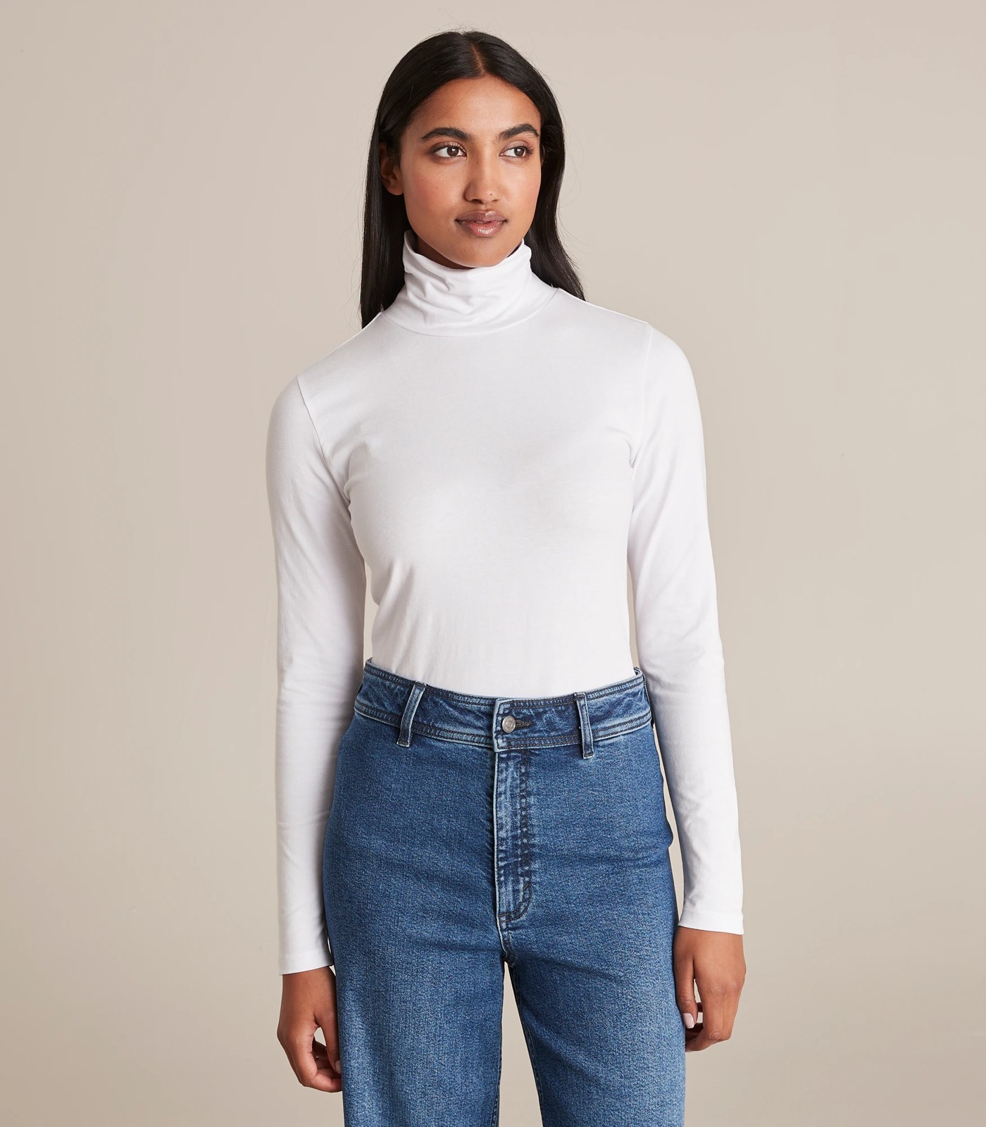 Organic Cotton Long Sleeve Skivvy | Target Australia