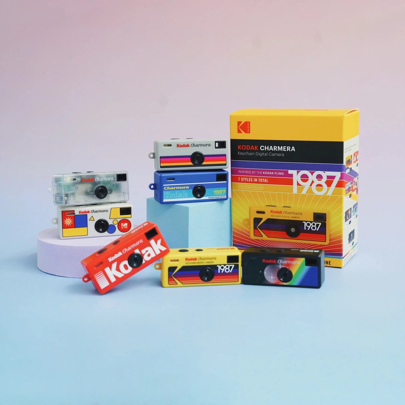 Kodak Charmera Keychain Digital Camera Collectable Blind Box 2 of 6