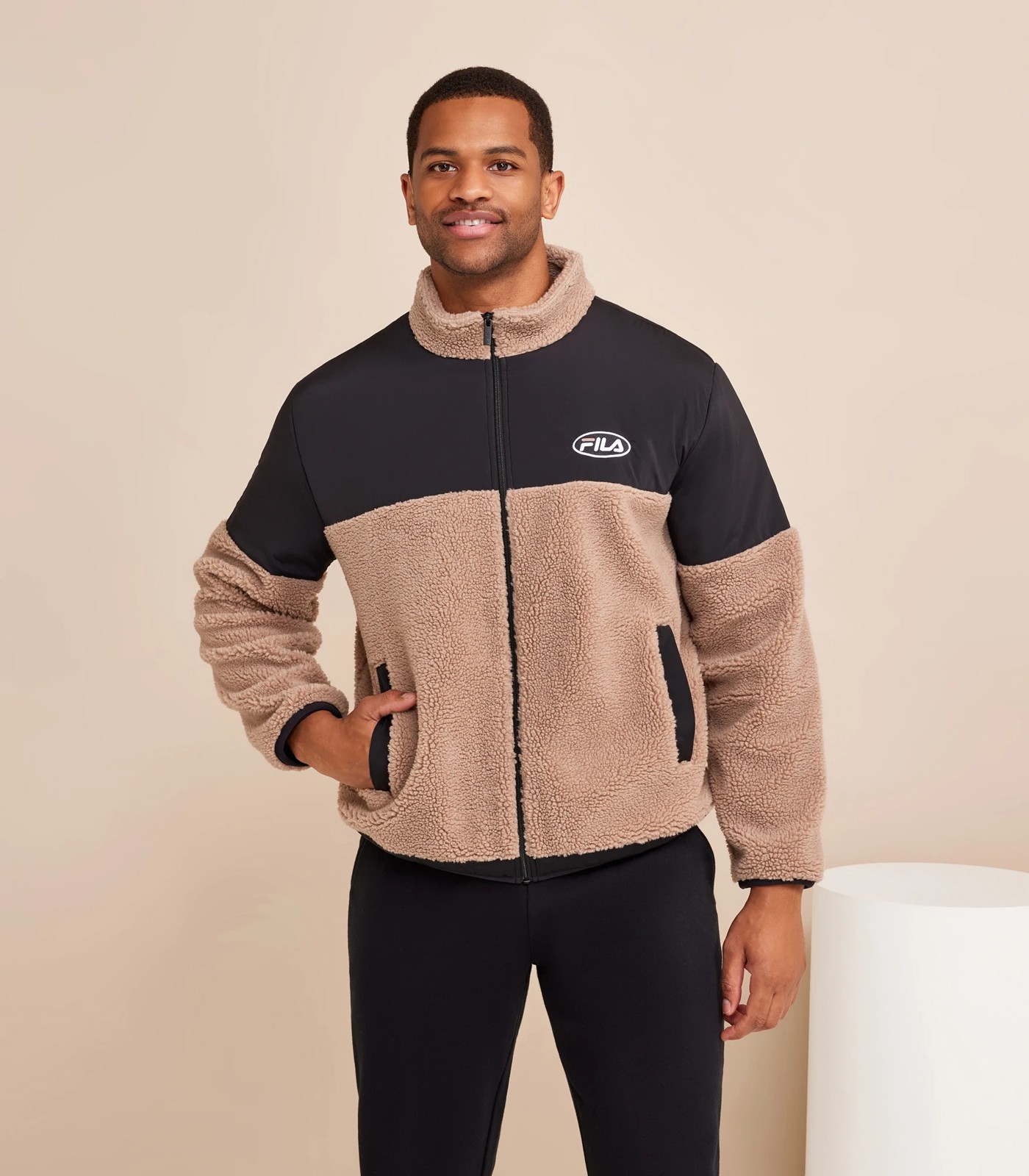 Fila fleece jacket on sale men's