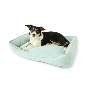 Pet Bed Lounge, Sage, Large - Anko