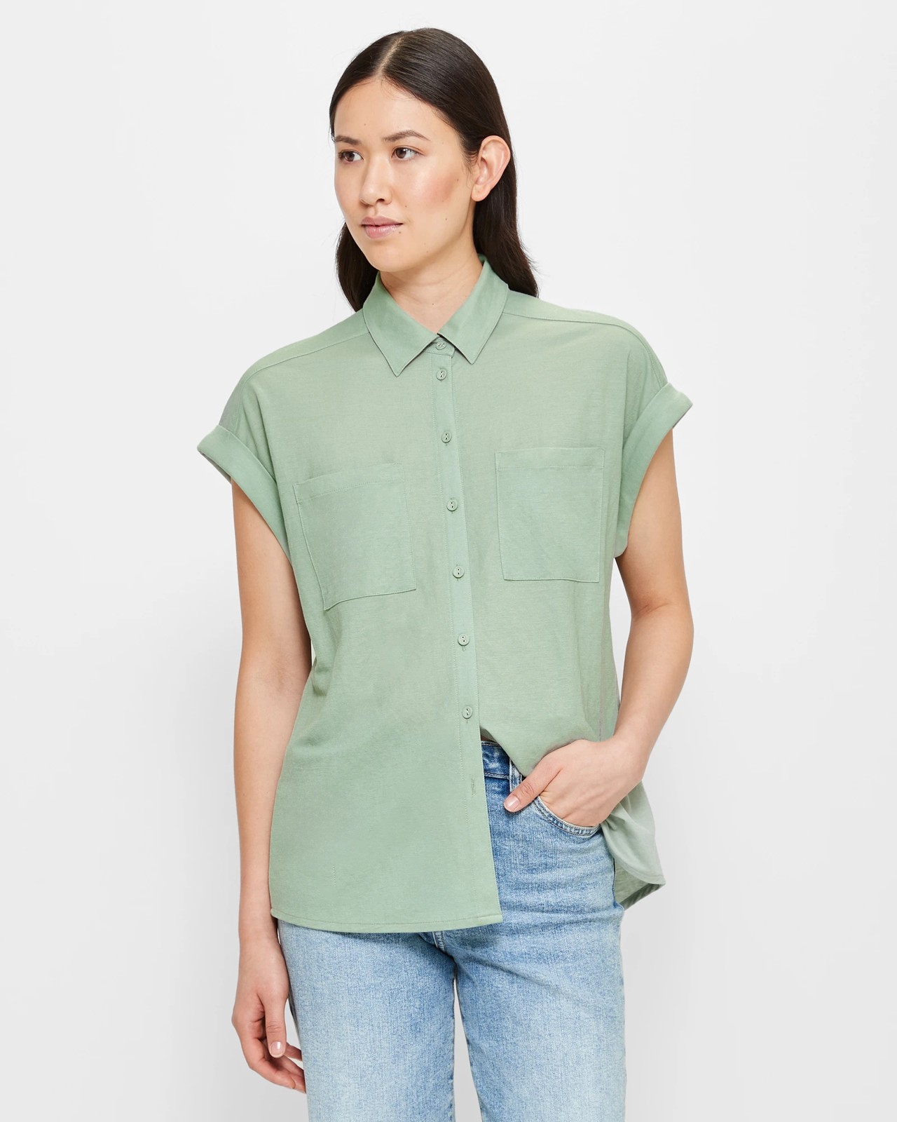 Roll Cuff Shirt | Target Australia