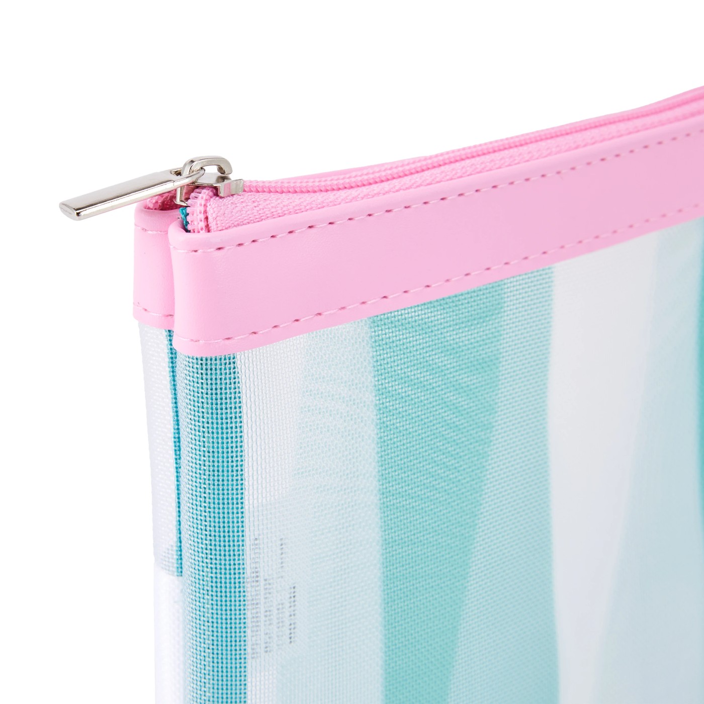 Anko Pencil Case Mesh - Green Stripe 3 of 6
