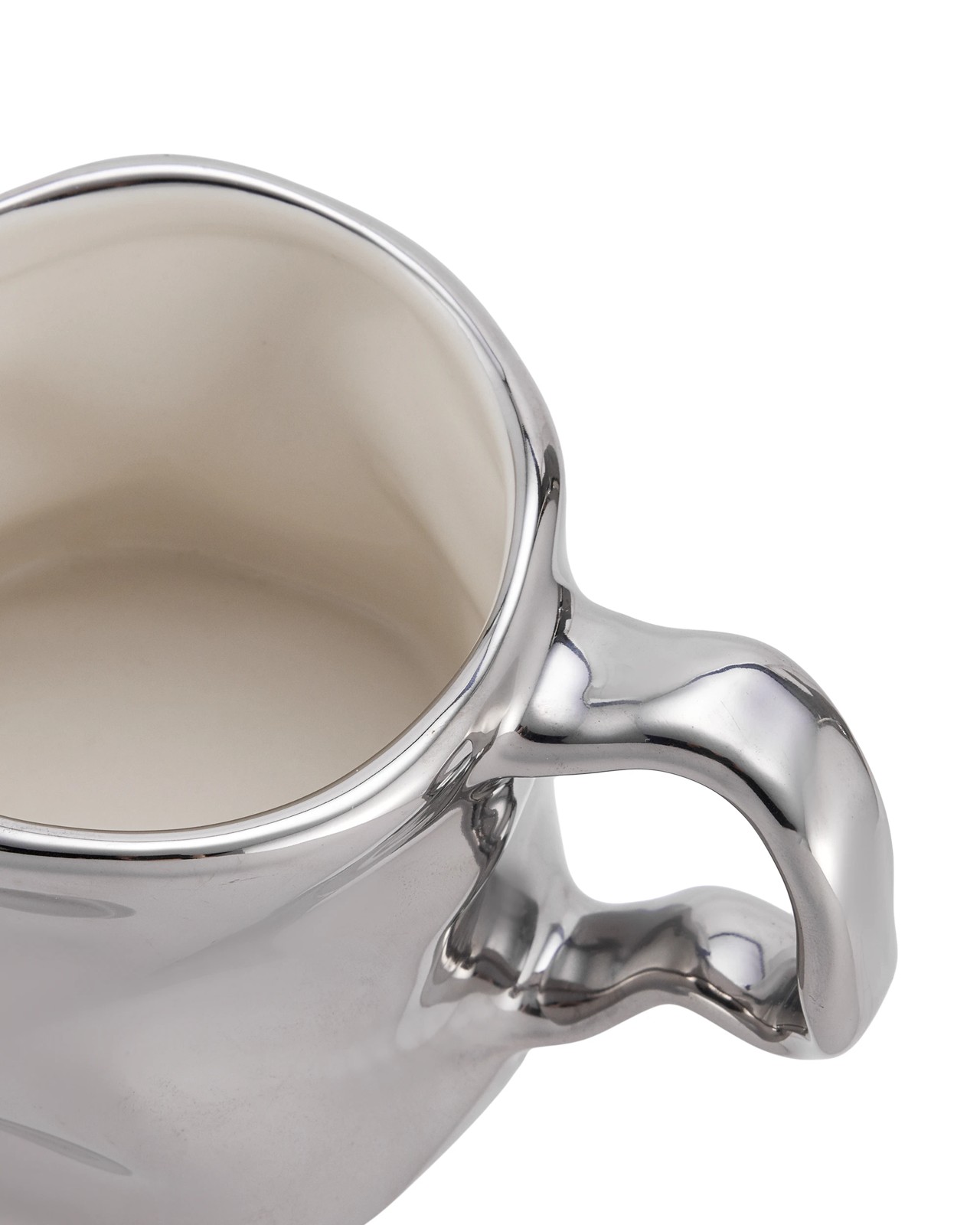 Anko Silver Look Mug 2 of 2