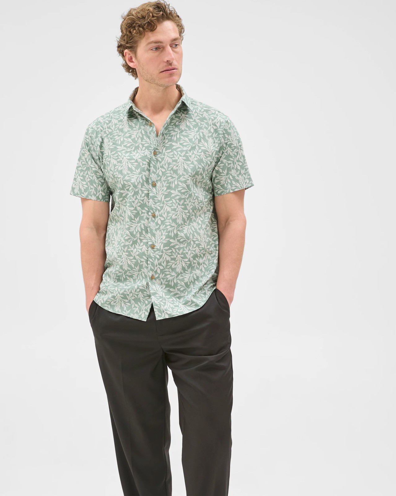 Preview Australian Cotton Short Sleeve Printed Shirt 2 of 5