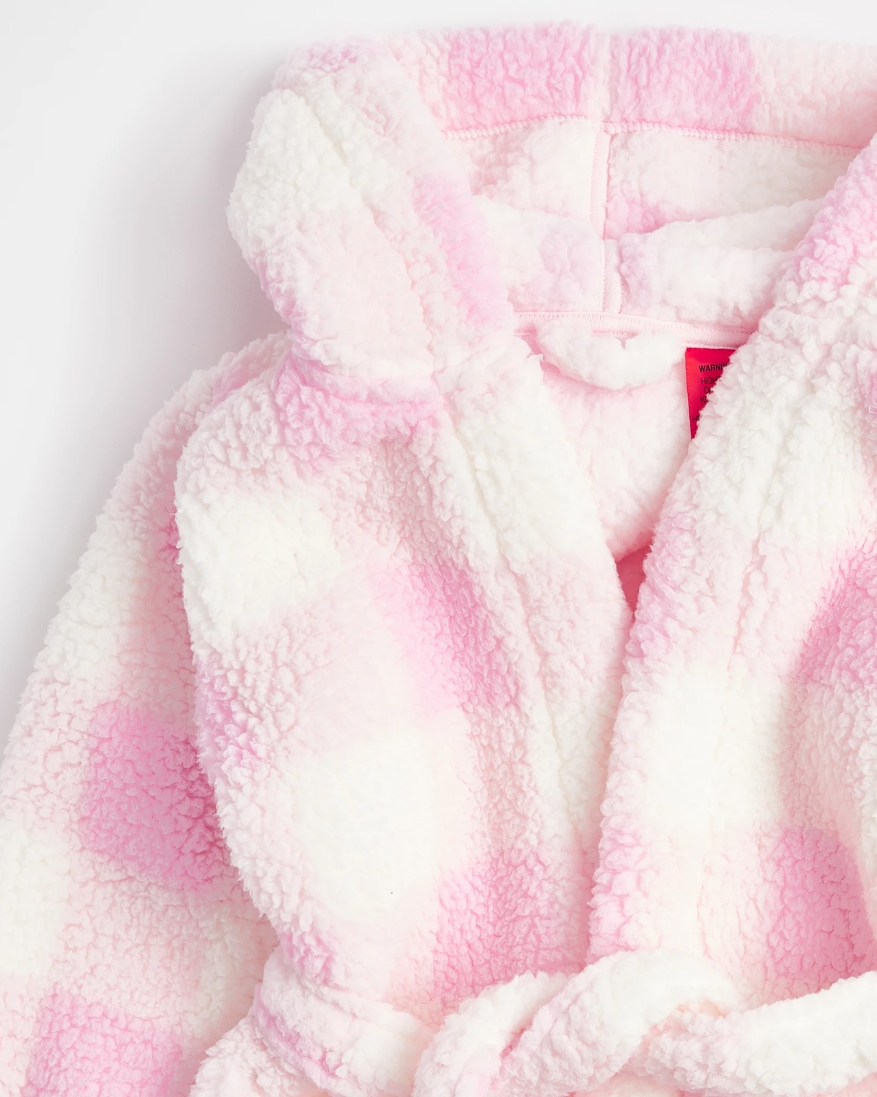 Fluffy girls dressing gown best sale