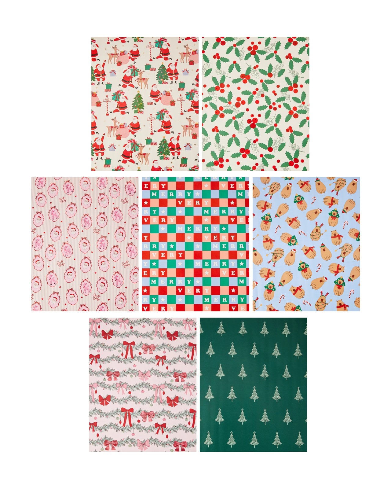 Anko 7m Gift Wrapping Paper - Assorted 2 of 4