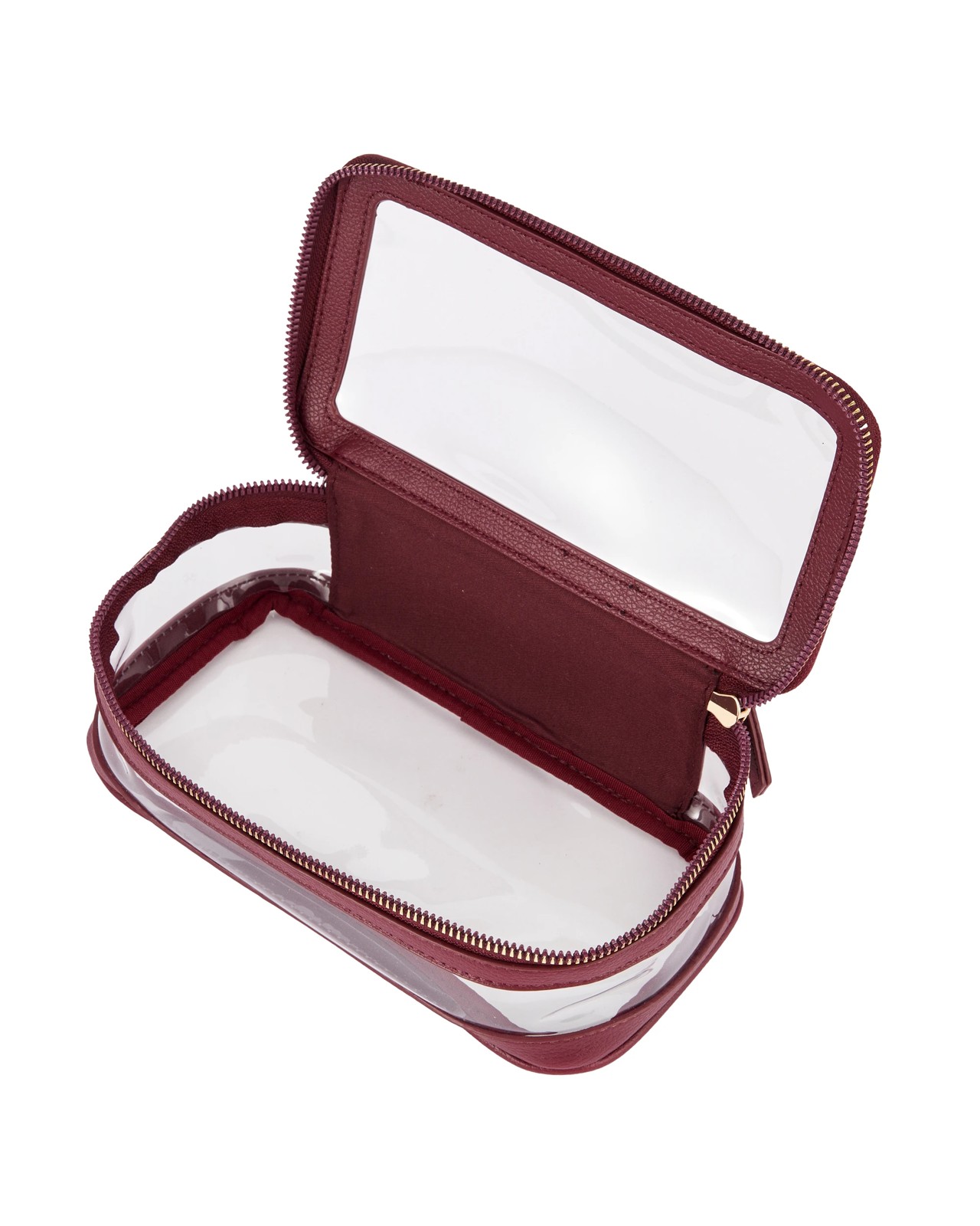 OXX Cosmetics Makeup Bag, Red - OXX Cosmetics 4 of 6
