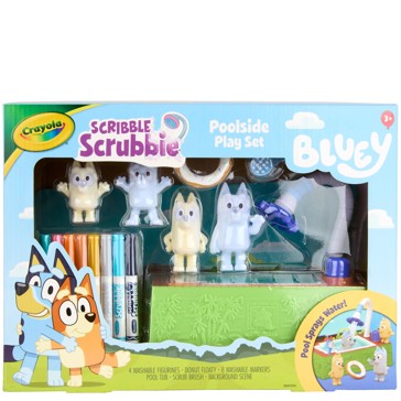 Crayola Bluey Poolside Scribble Scrubbie