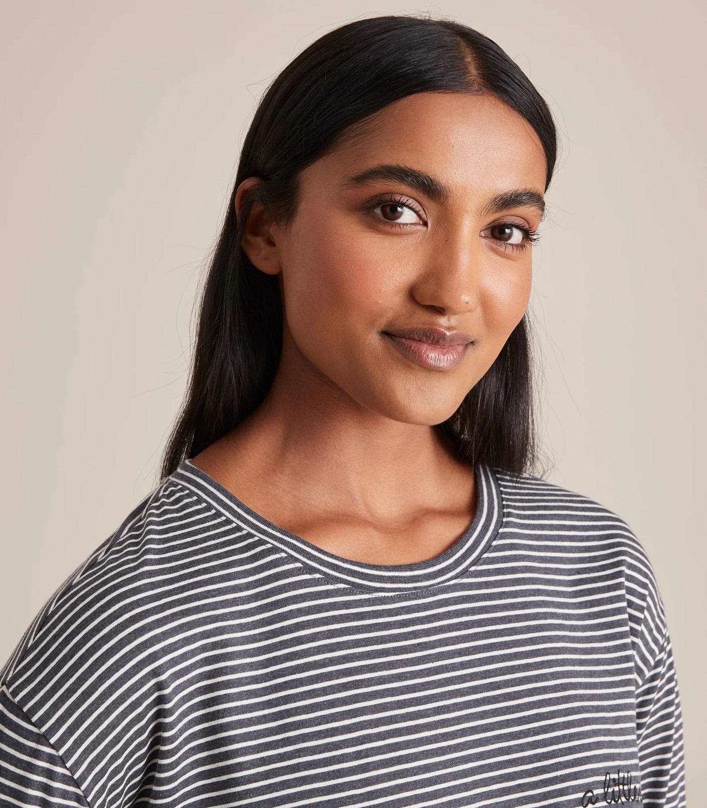 Long Sleeve Slogan Sleep Nightie 2 of 5