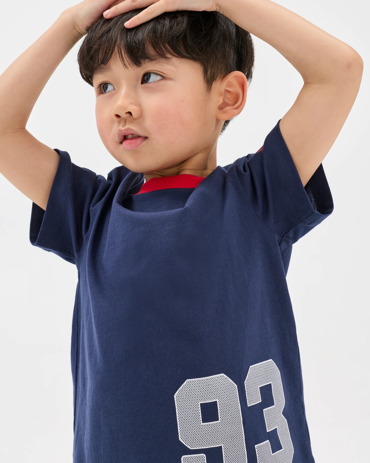 Australian Cotton Short Sleeve T-Shirt - Navy 4 of 6