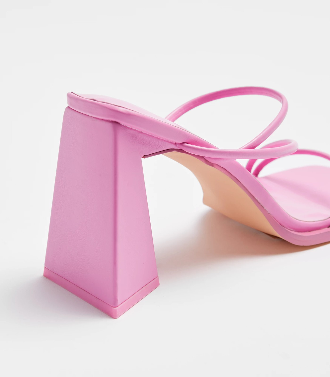Lily Loves Sofia Strappy Upper Pyramid Heel - Pink | Target Australia