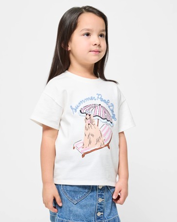 Australian Cotton Summer Beaded T-shirt