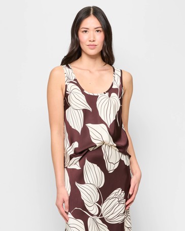 Sleeveless Satin Cami - Preview